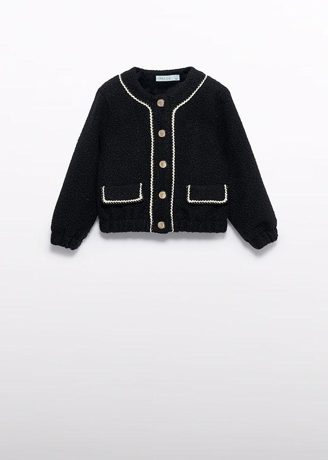 Jacket Black White - Abel & Lula