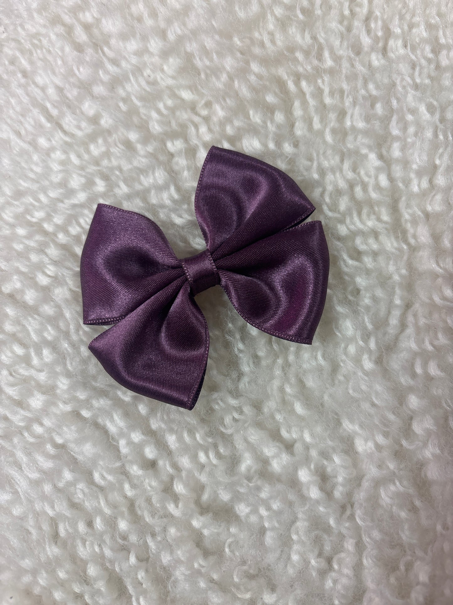 Butterfly Bow Small Purple - Petite Zara