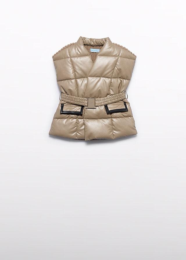 Vest Padded Brown - Abel & Lula