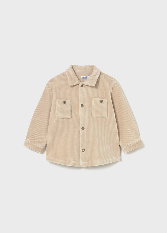 Rib Blouse Beige Boy - Mayoral