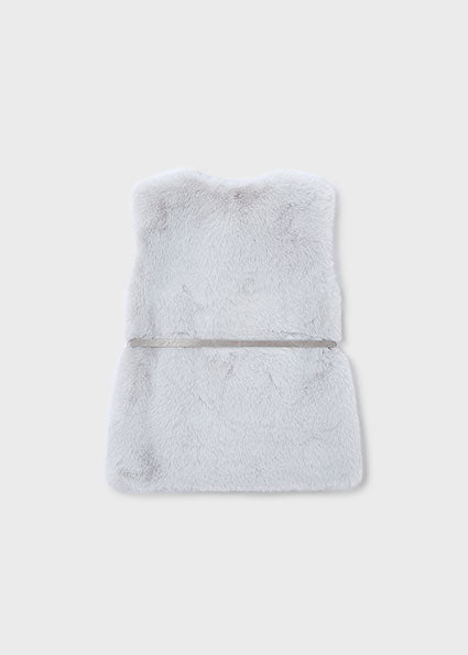 Fur Vest Belt Gray - Mayoral