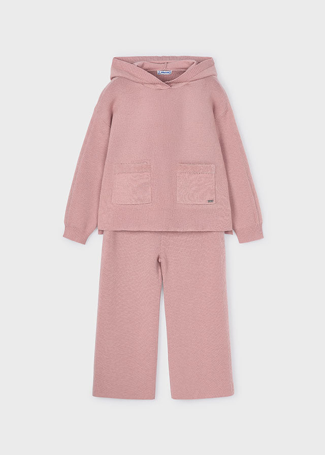 Knit Trouser Set Pink - Mayoral