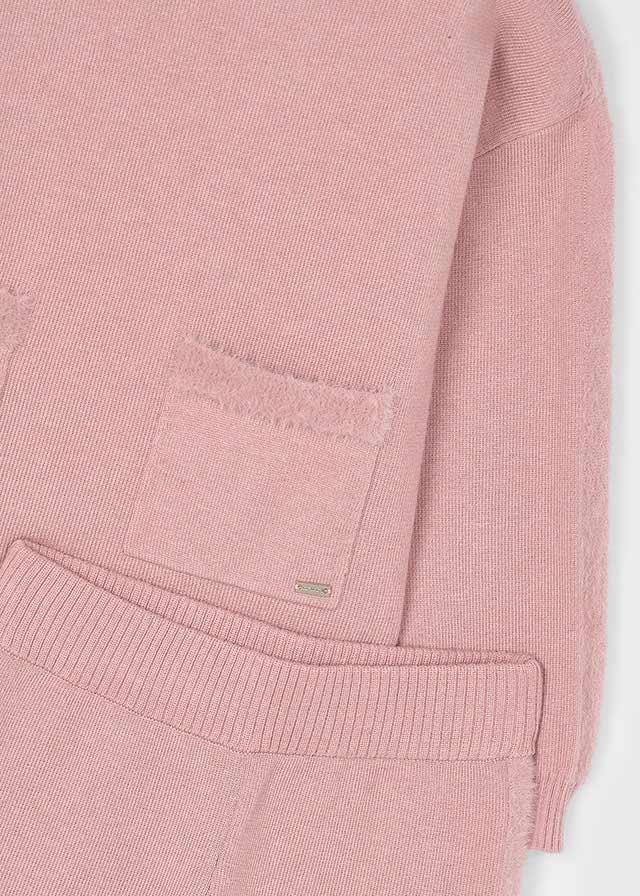 Knit Trouser Set Pink - Mayoral