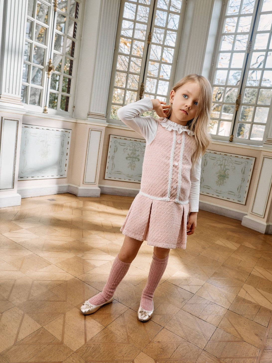 Set Roze Jurk Meisjes - Patachou