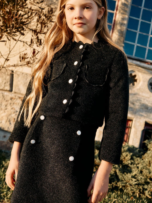 Jasje Meisjes Zwart Elegant - Patachou