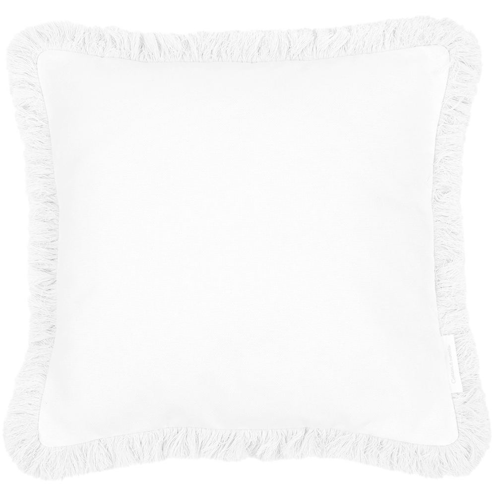 Pillow White Fringe - Cotton&Sweet