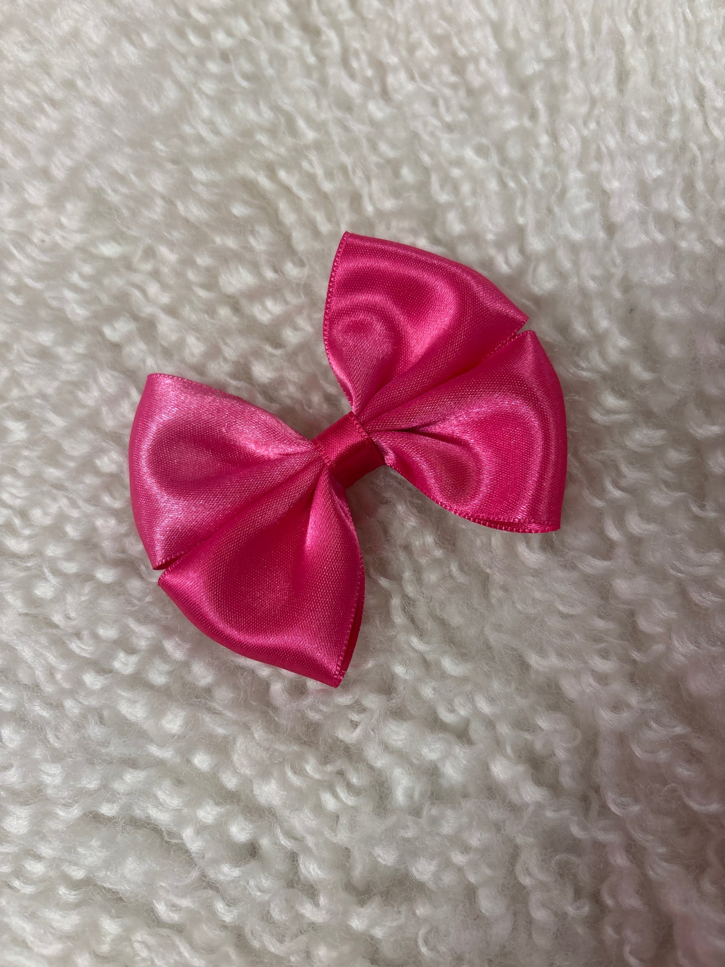 Butterfly Bow Small Fuschia - Petite Zara