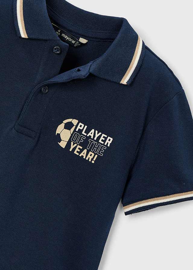 Polo Printed Navy - Mayoral