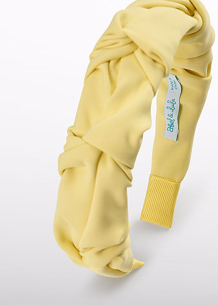 Headband Pale Yellow - Abel & Lula