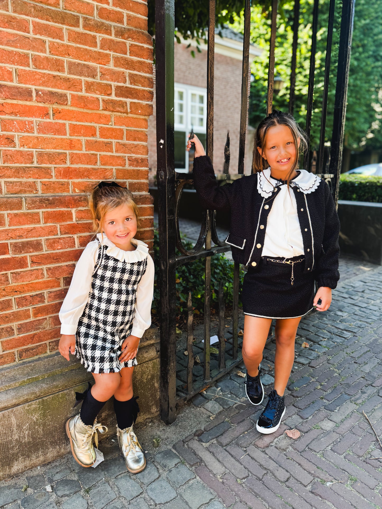 Dress Black White - Abel & Lula