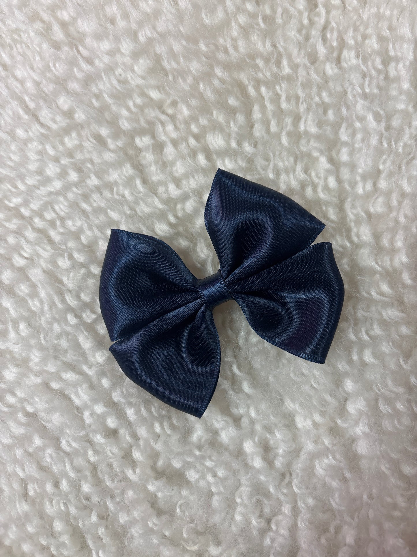 Butterfly Bow Small Navy - Petite Zara