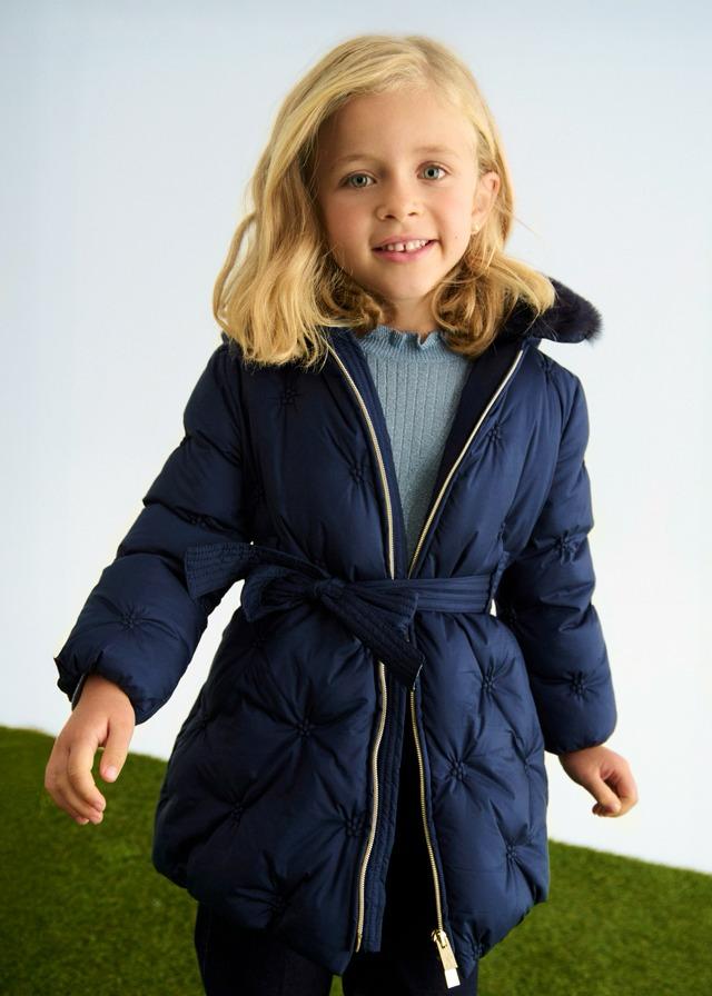 Coat Navy Blue - Abel & Lula
