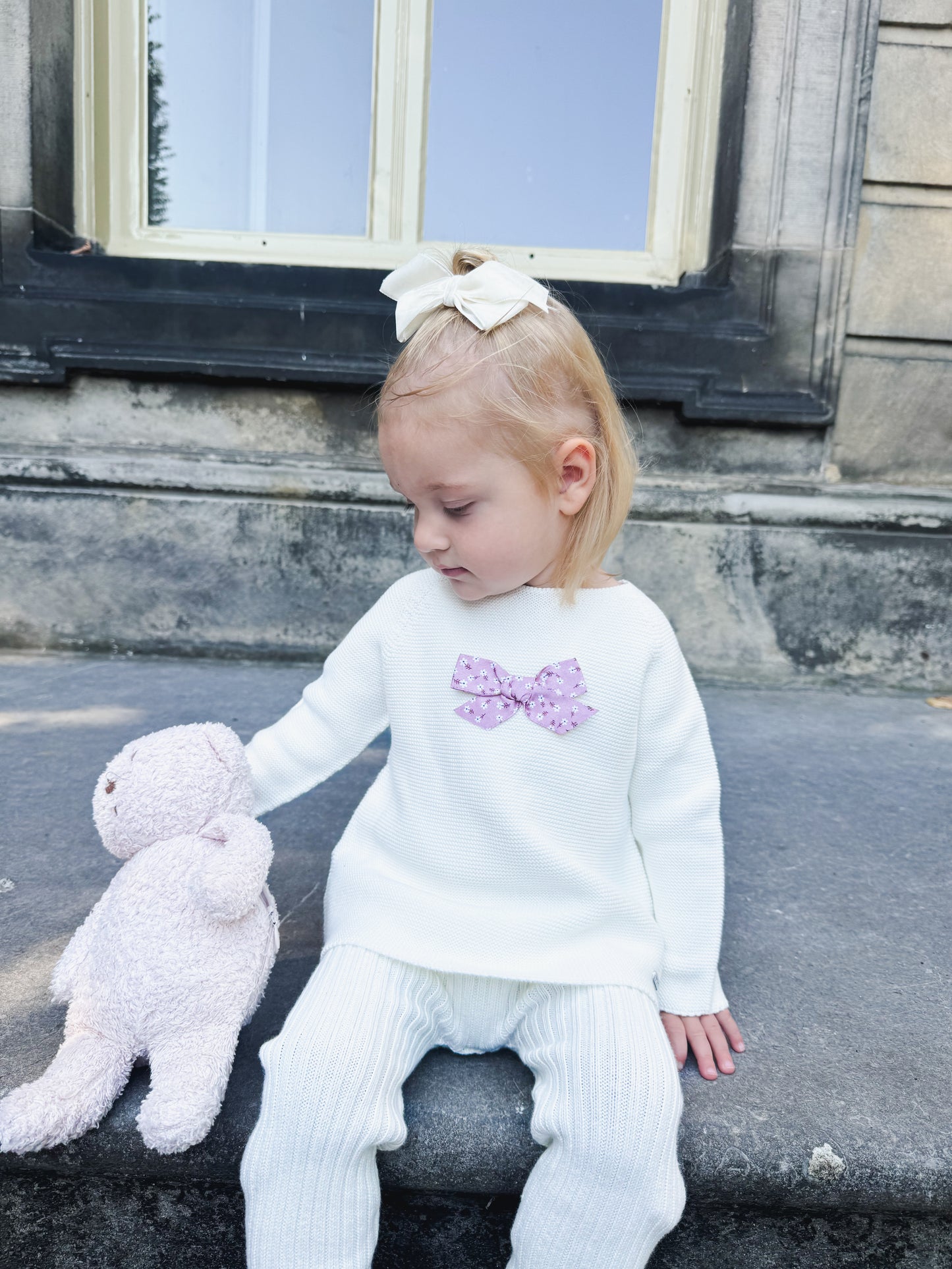 Set Bow Cream - Condor