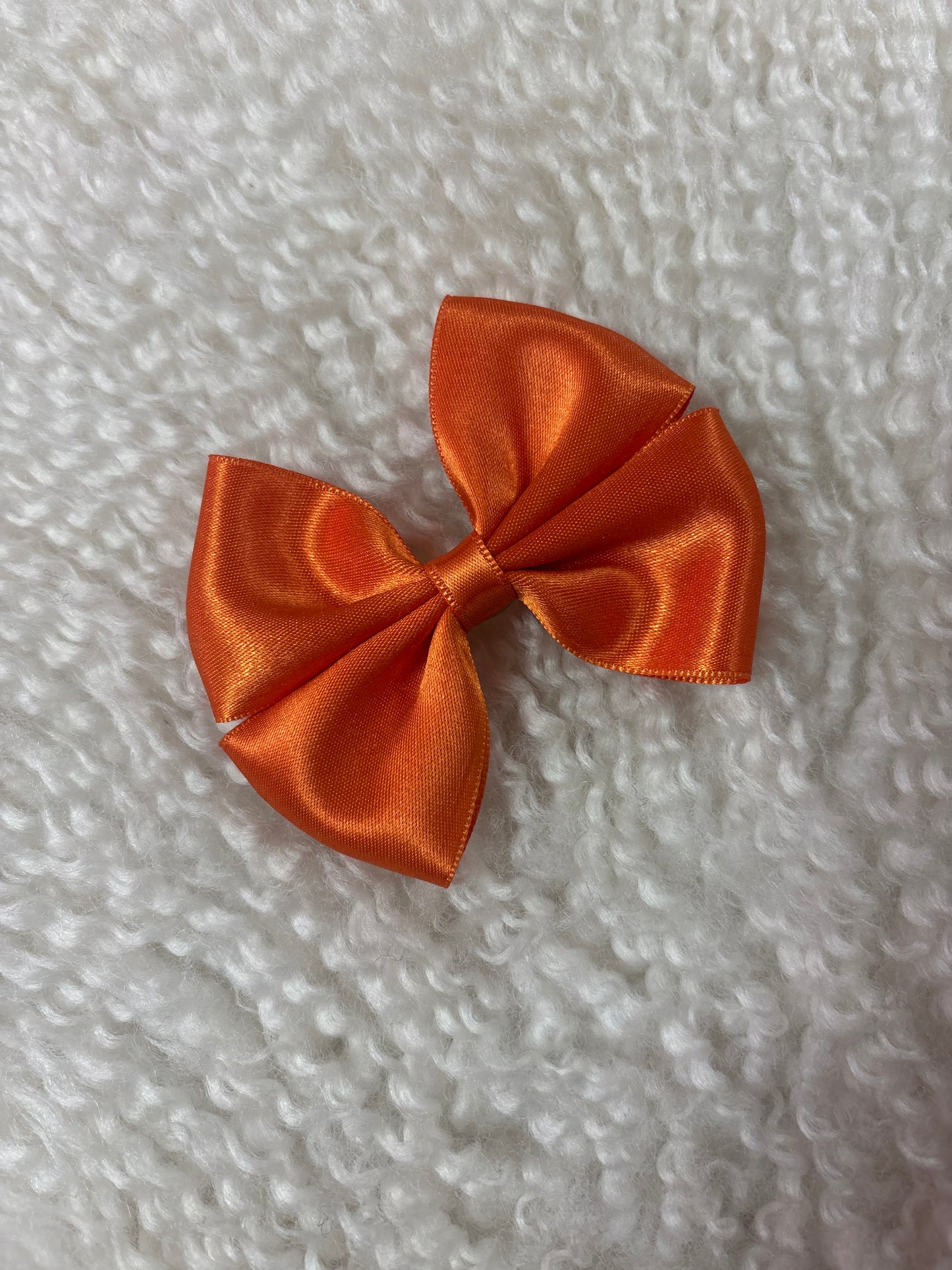 Butterfly Bow Small Orange - Petite Zara