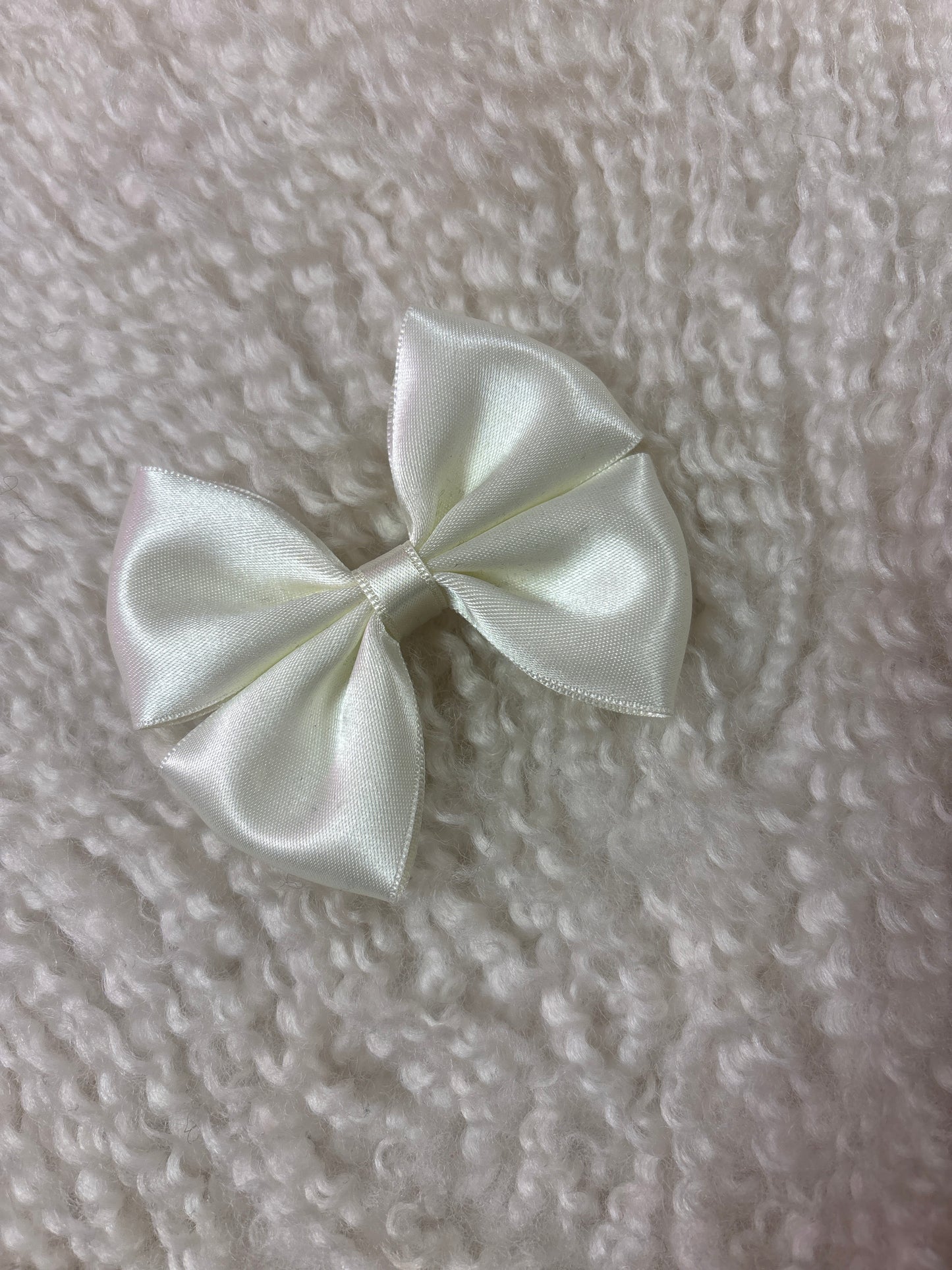 Butterfly Bow Small Off White - Petite Zara