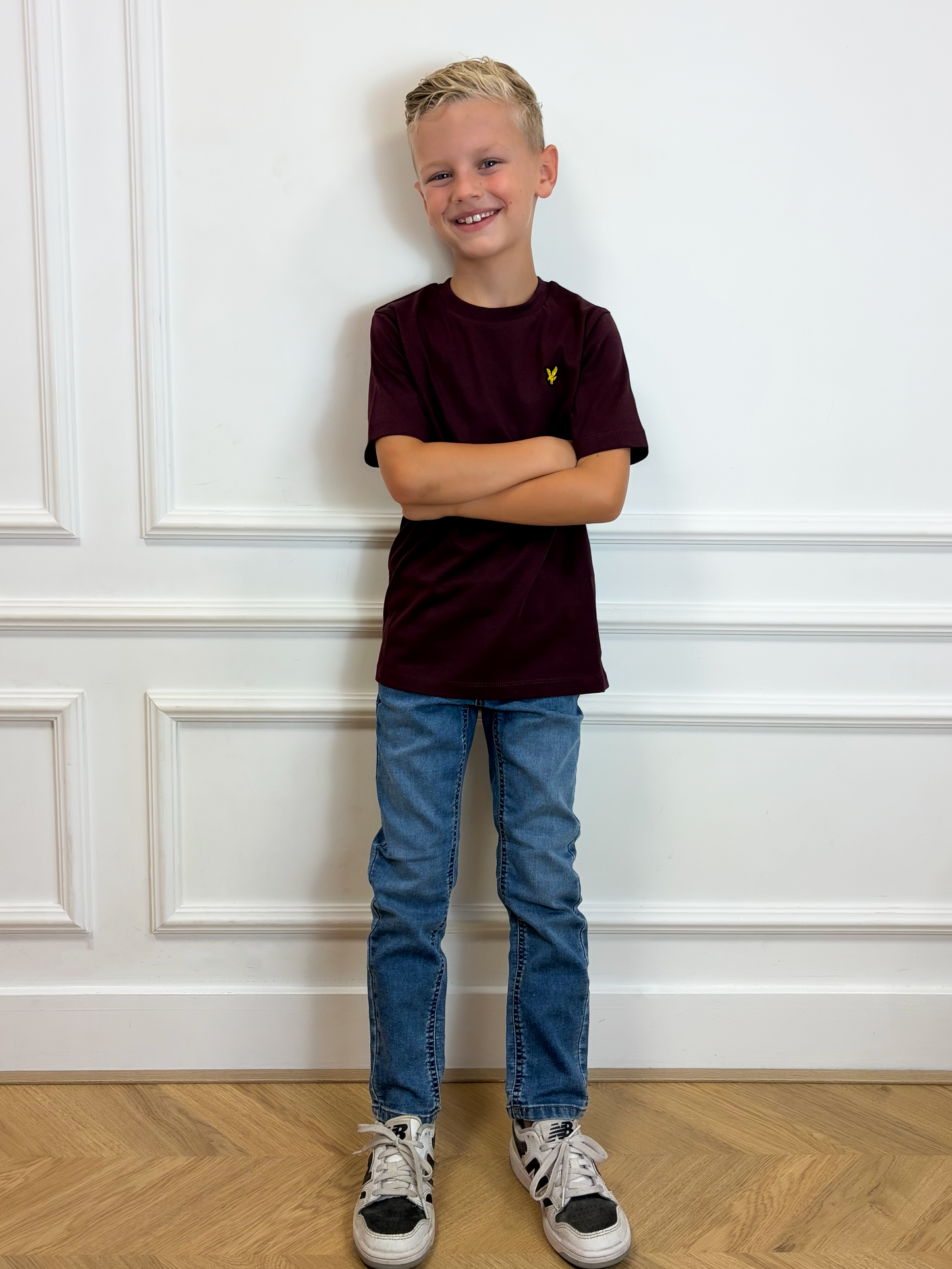 T-shirt Burgundy - Lyle & Scott
