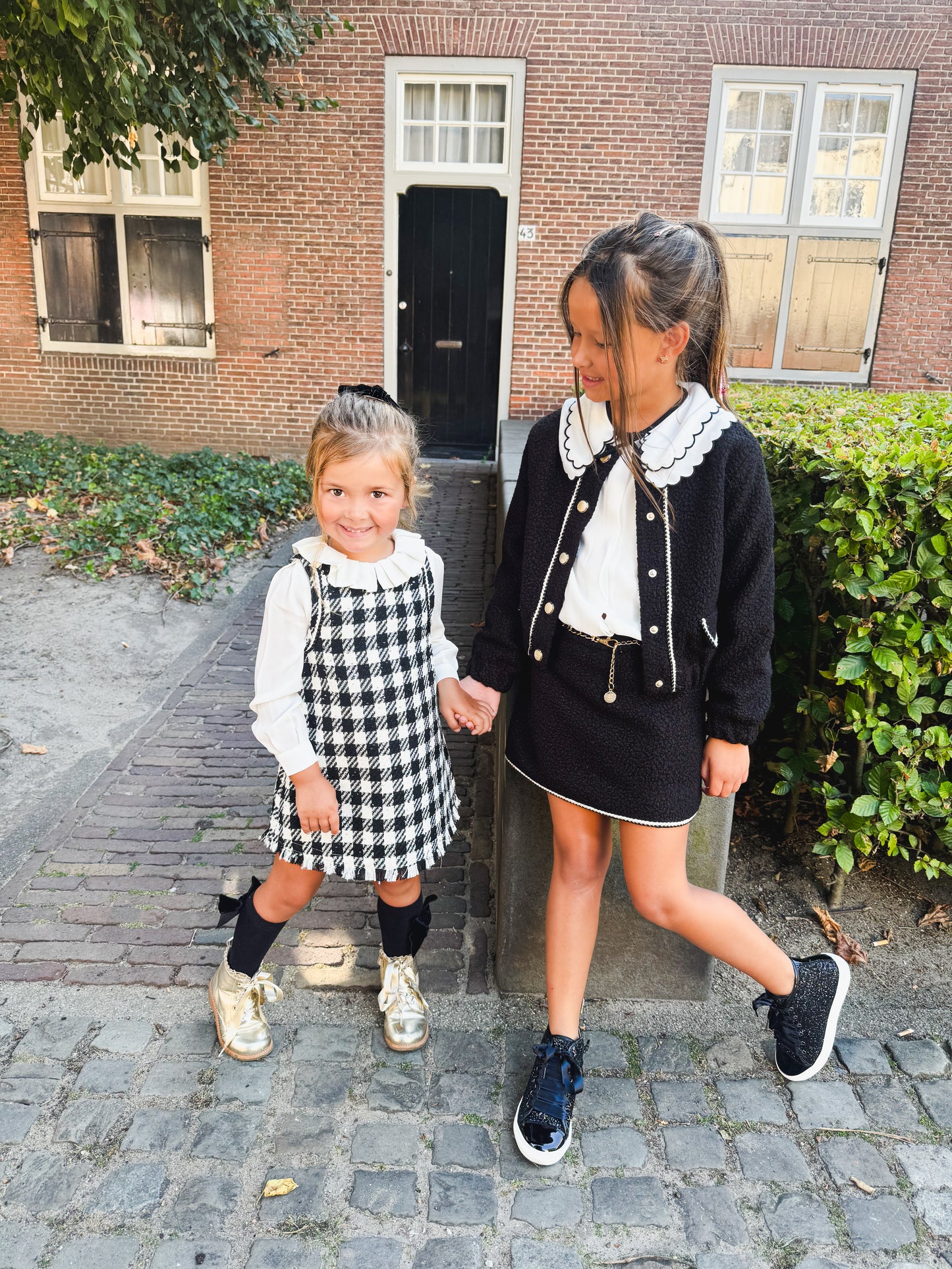 Dress Black White - Abel & Lula
