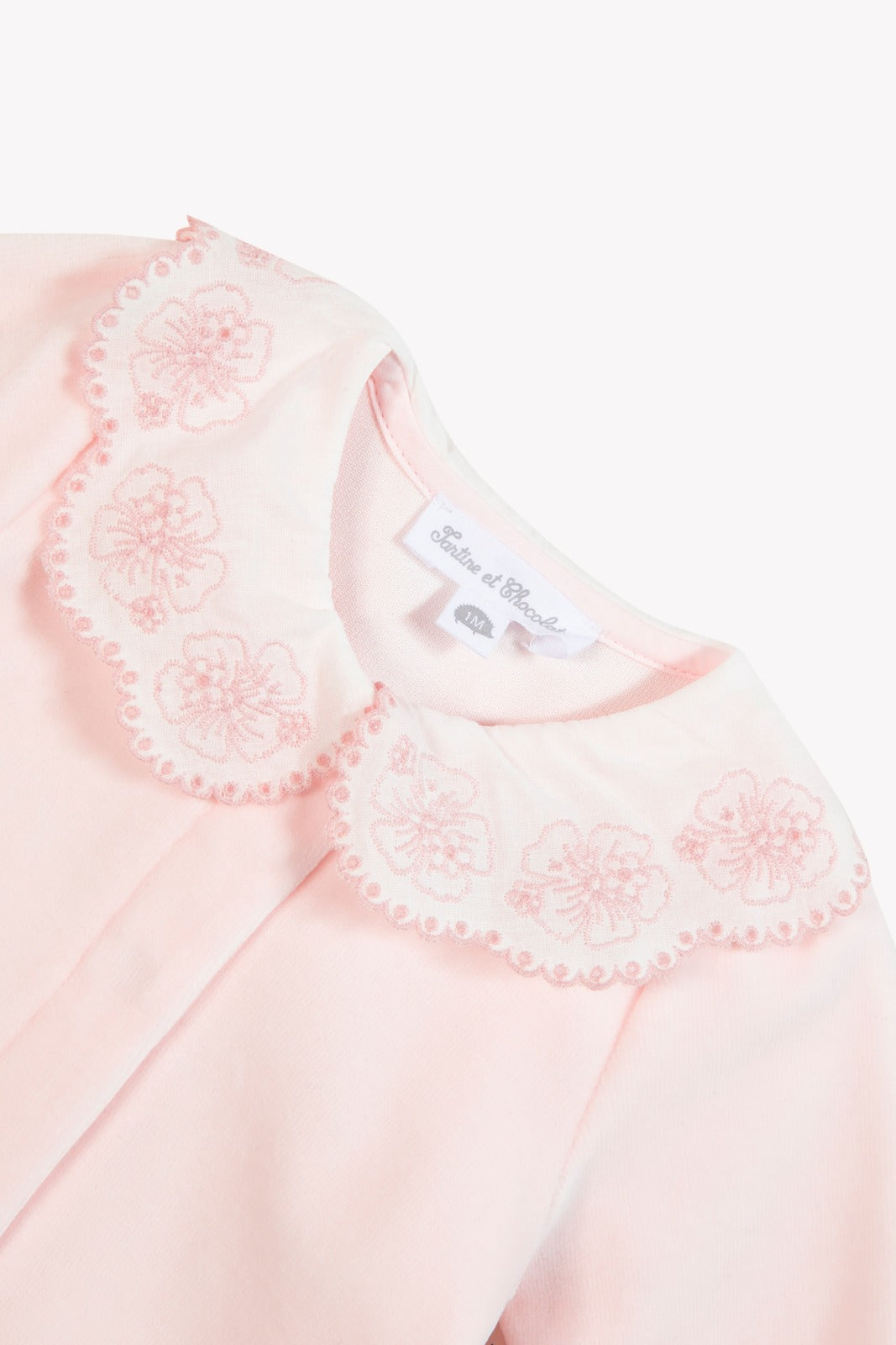 Babysuit Velour Pink Cato - Tartine et Chocolat