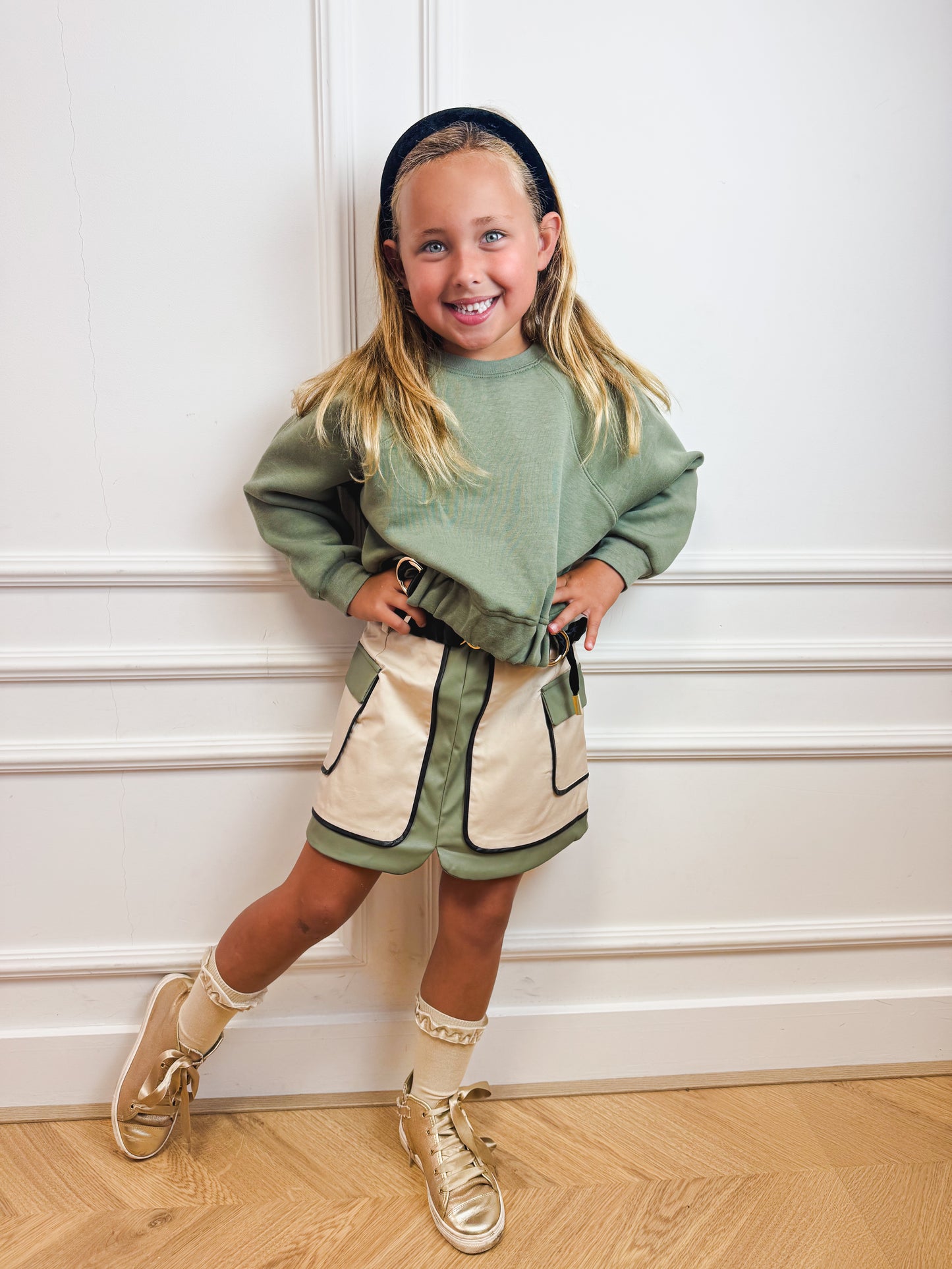 Sweater Green - Abel & Lula