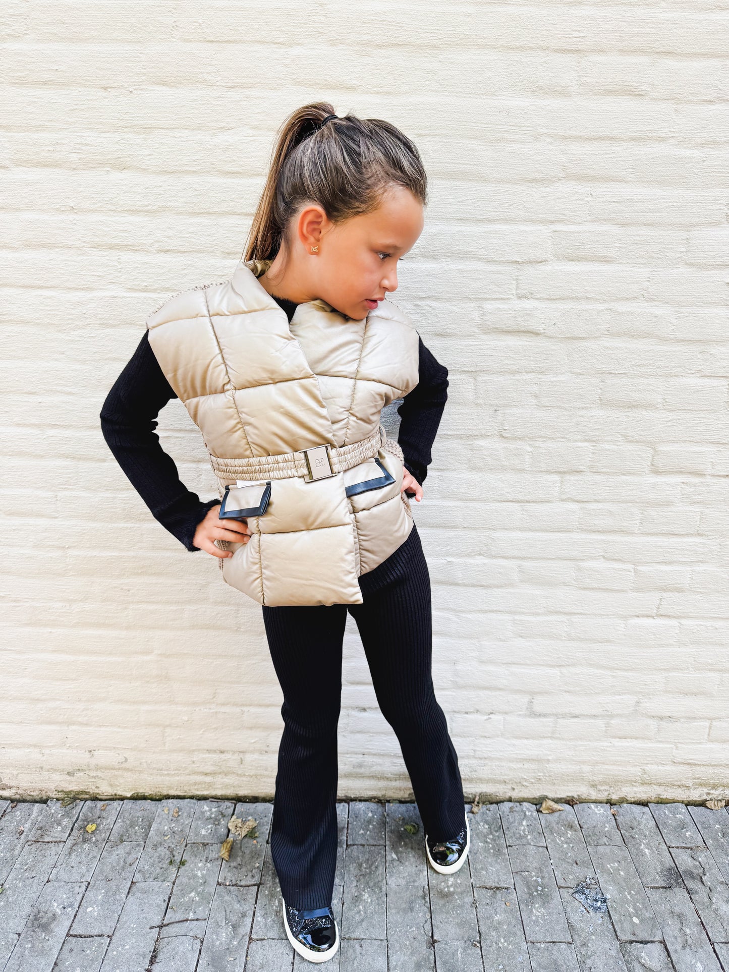 Vest Padded Brown - Abel & Lula
