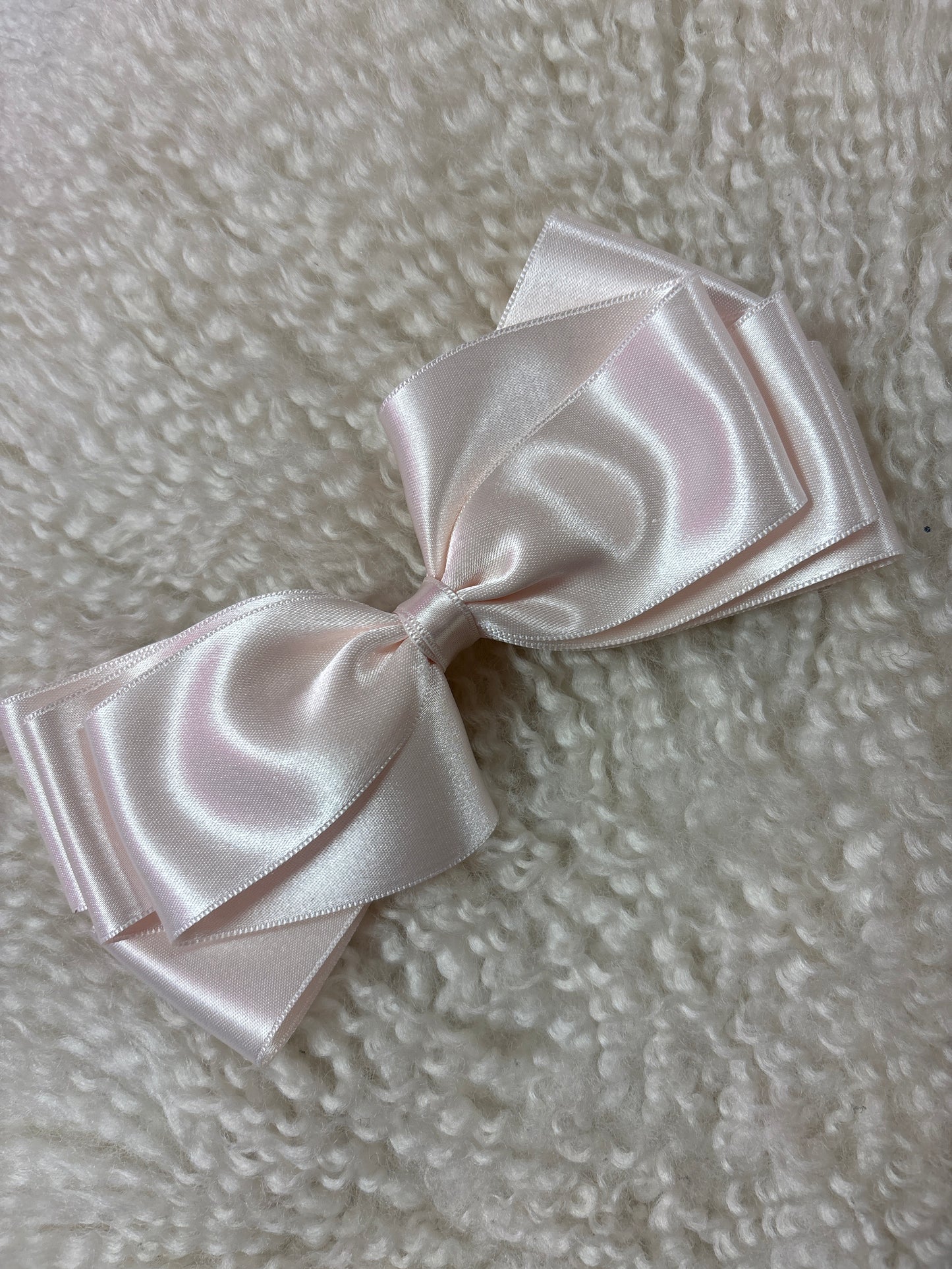 Butterfly Bow Large Baby Pink - Petite Zara
