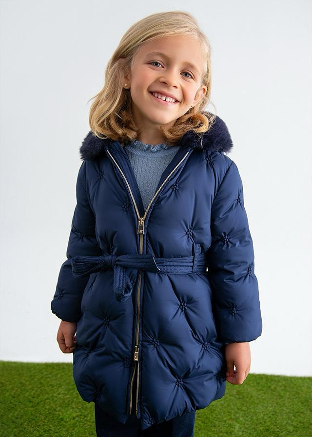 Coat Navy Blue - Abel & Lula