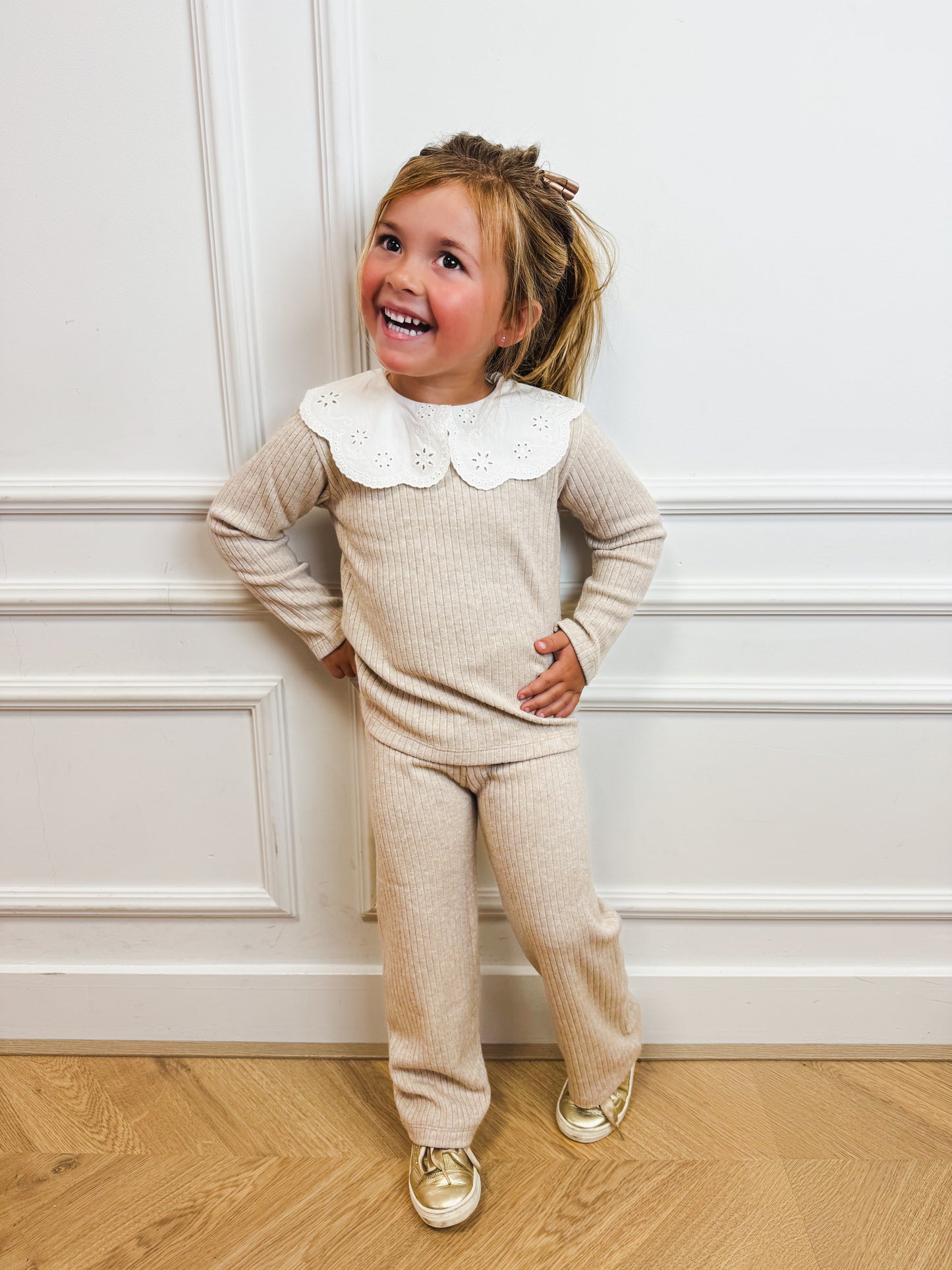 Set Flared Beige - Laivicar