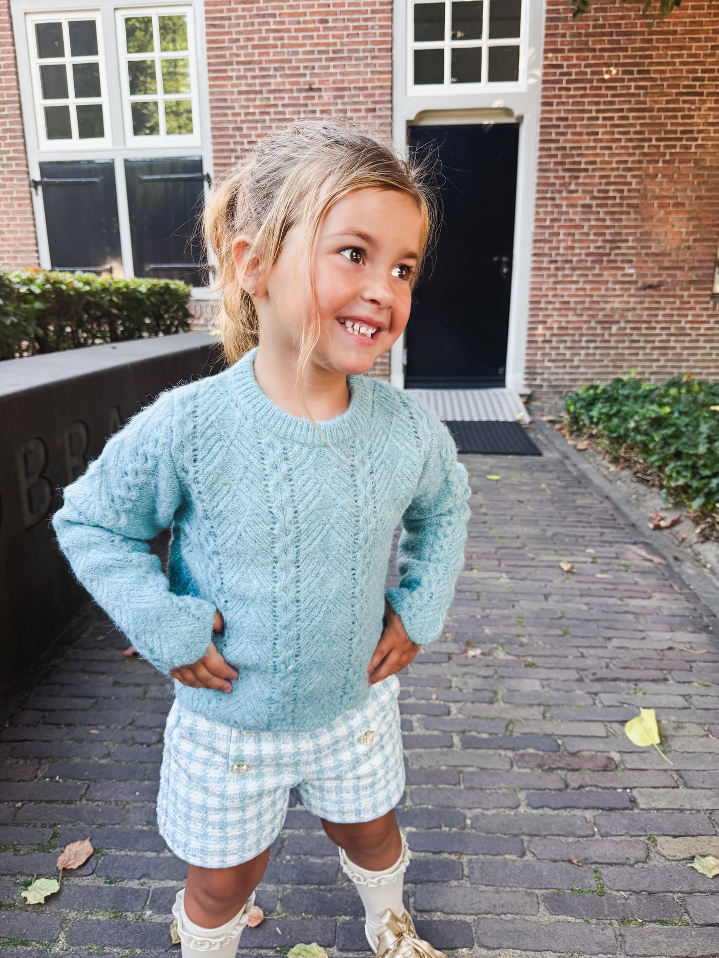 Sweater Aqua - Abel & Lula