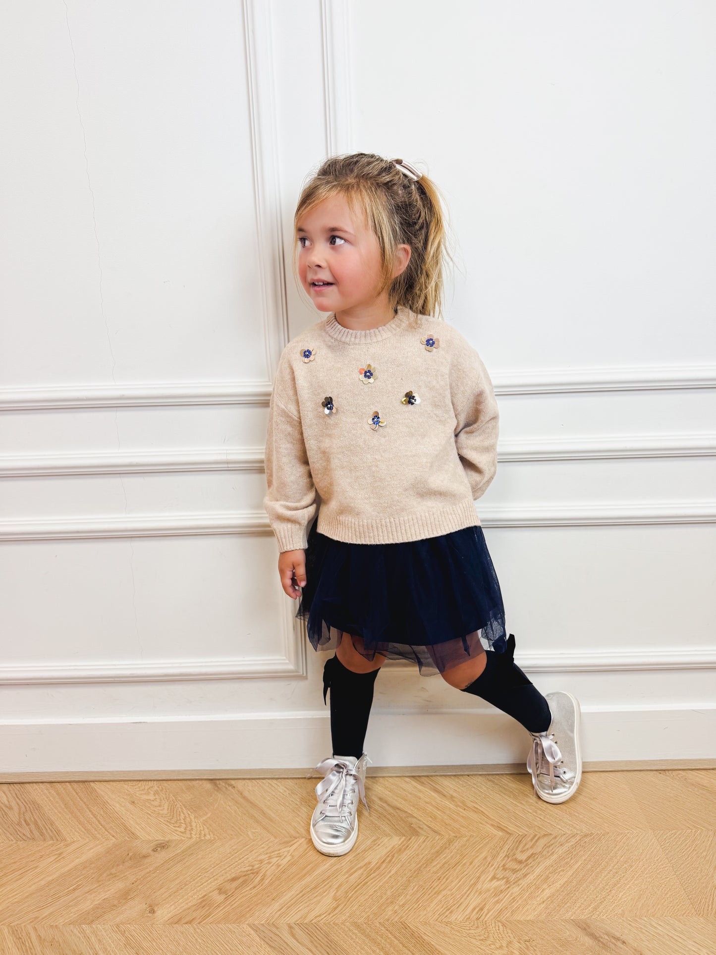 Combined Knit Dress - Mayoral