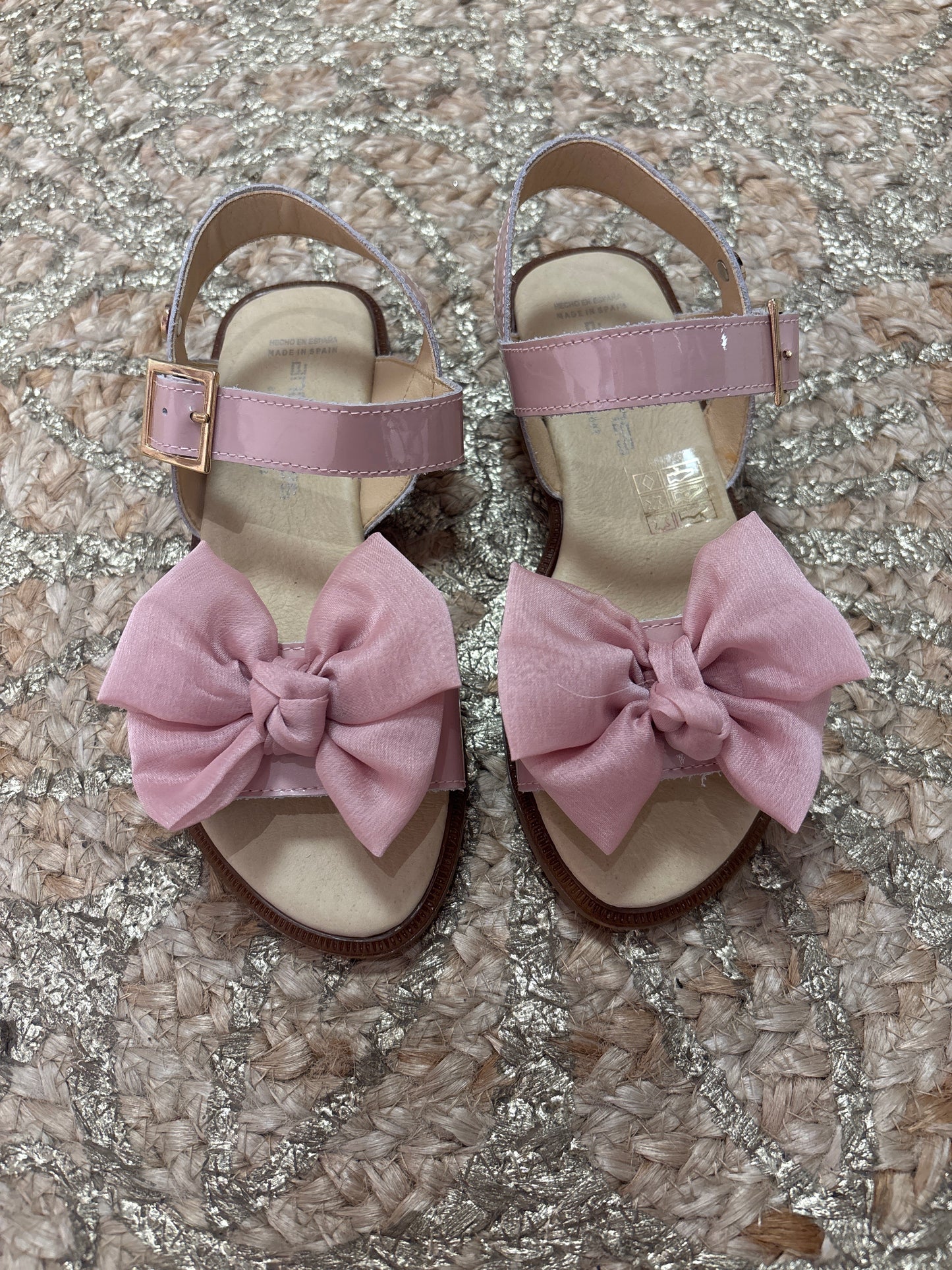 Sandals Bow Pink - Andanines