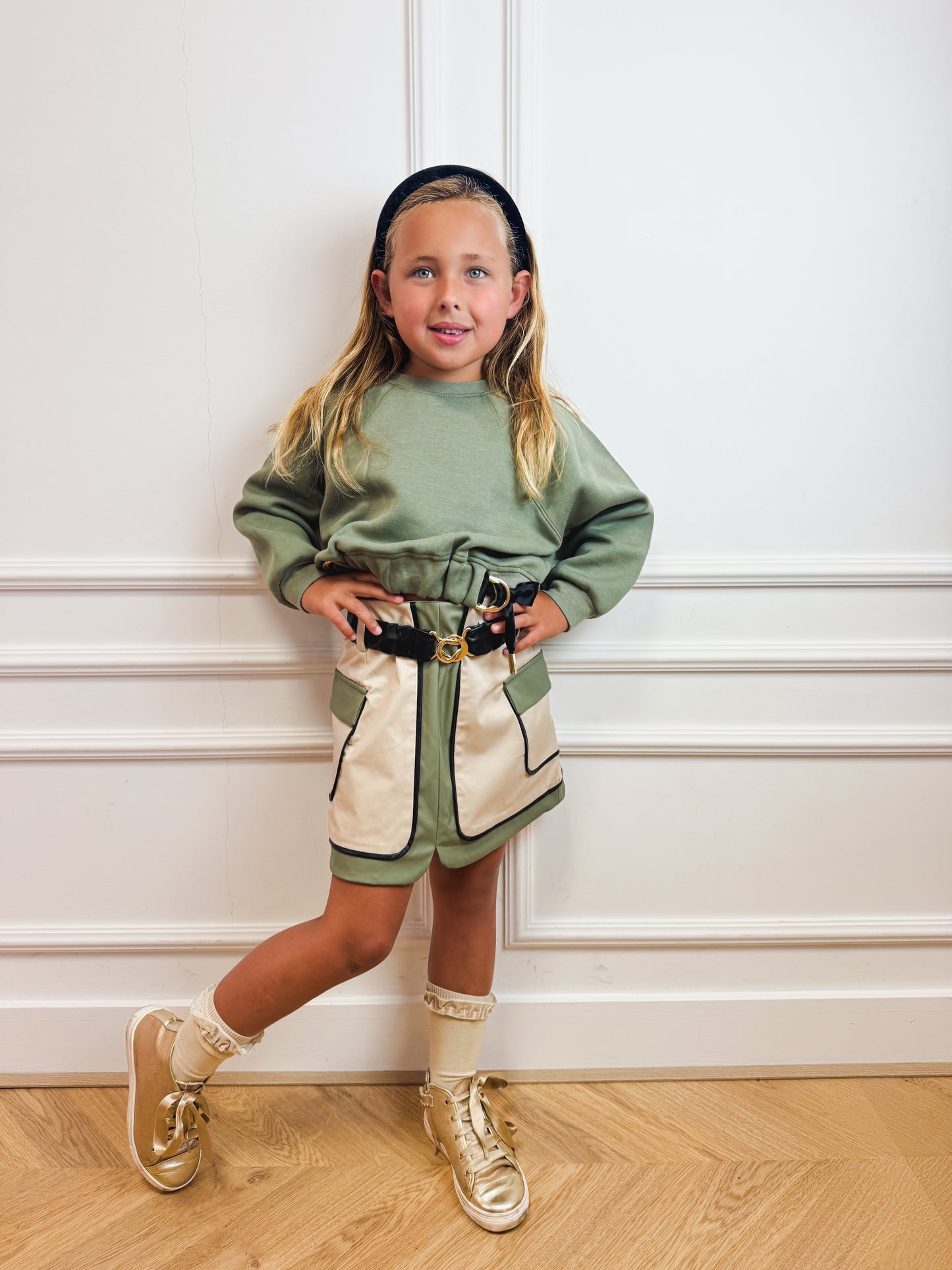 Sweater Green - Abel & Lula