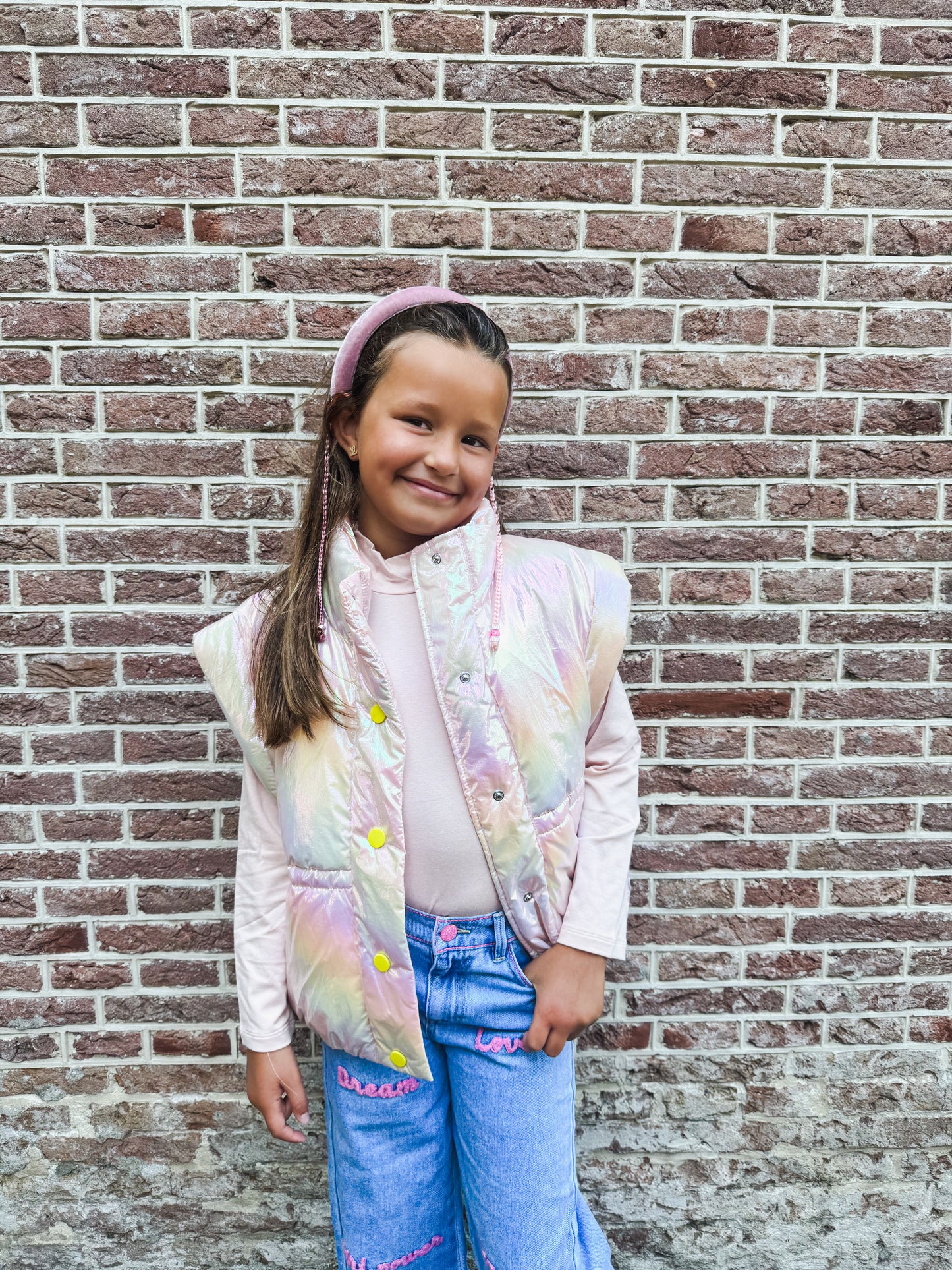 Puffer Bodywarmer Color - Billieblush