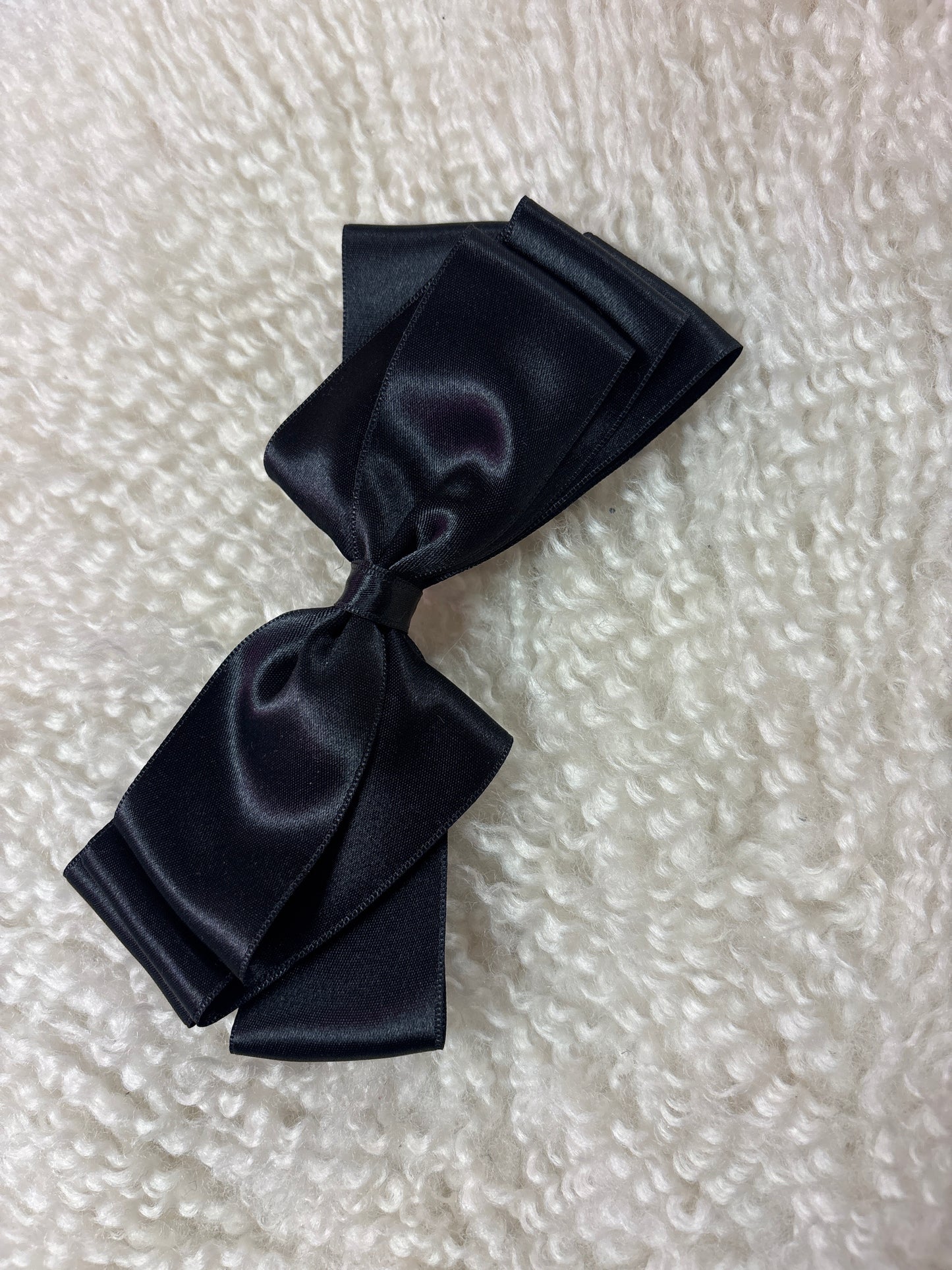 Butterfly Bow Large Black - Petite Zara
