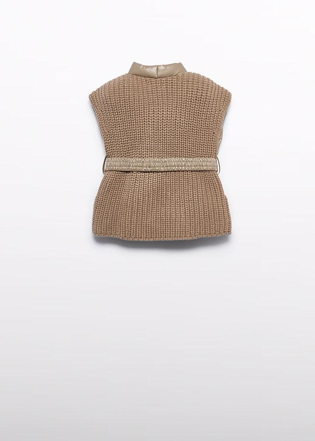 Vest Padded Brown - Abel & Lula