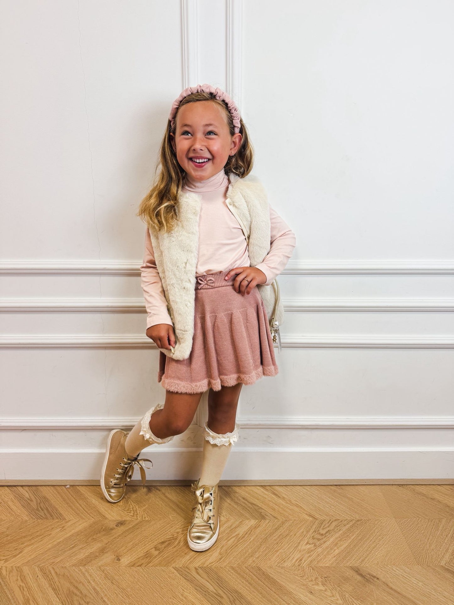 Knitted Skirt Pink - Mayoral