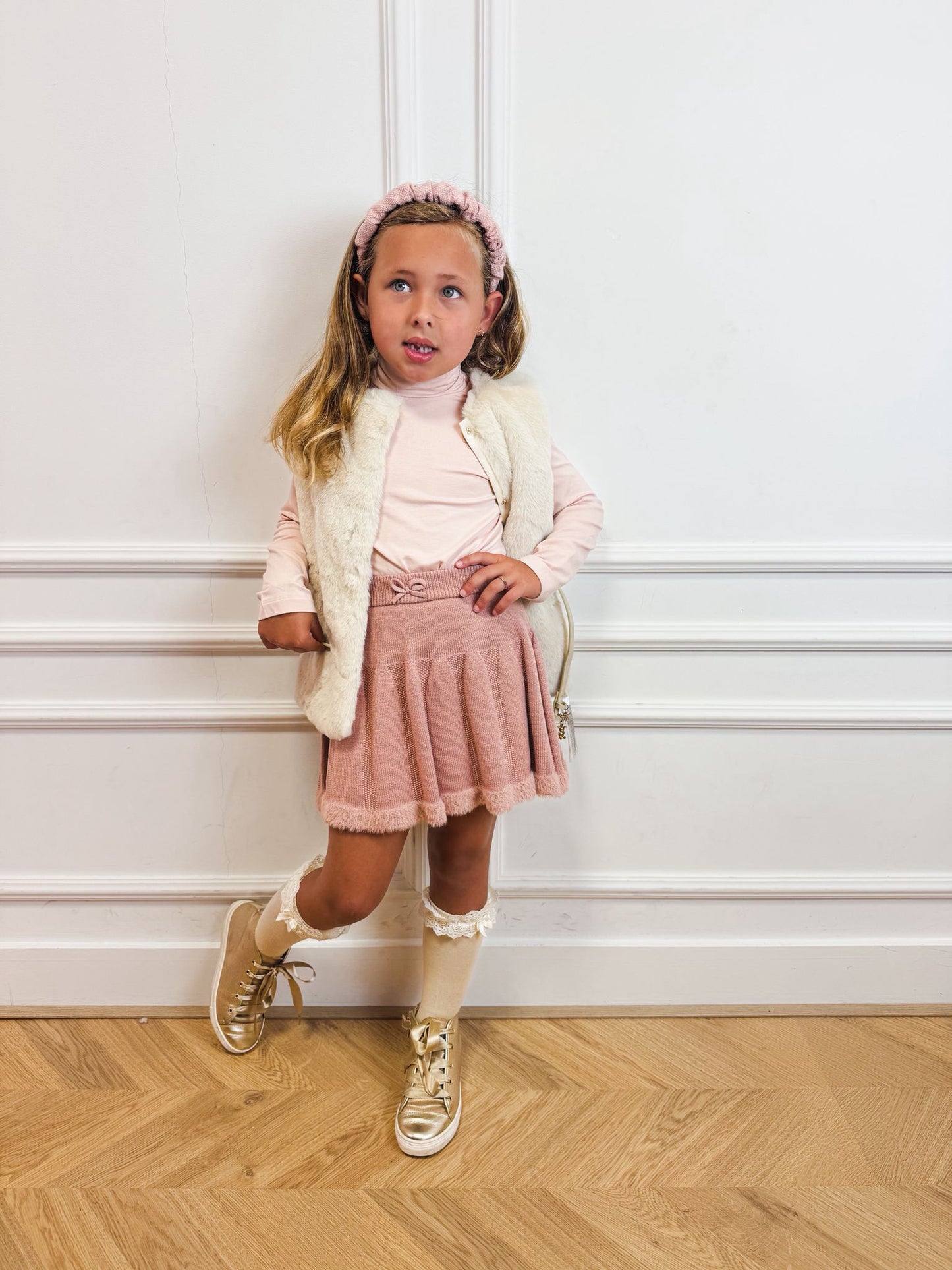 Knitted Skirt Pink - Mayoral
