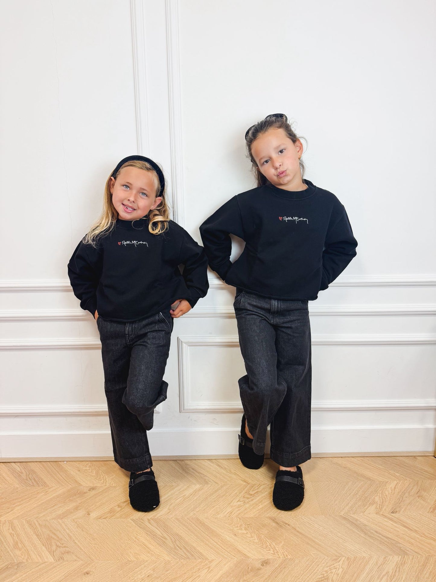 Sweater Black Logo - Stella McCartney