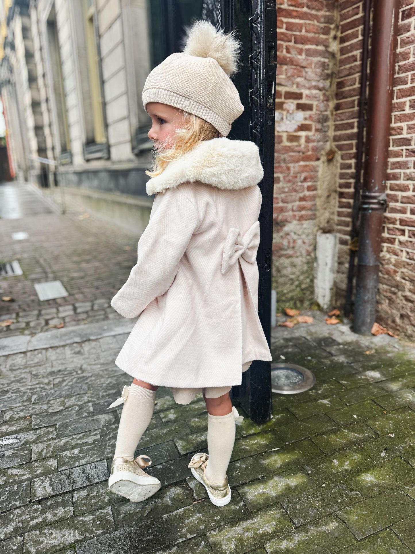 Coat Bow - Petite Zara