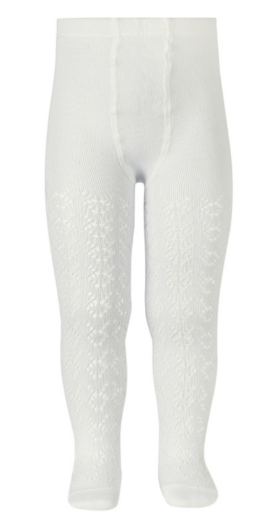 Condor Tights Openwork - Cream