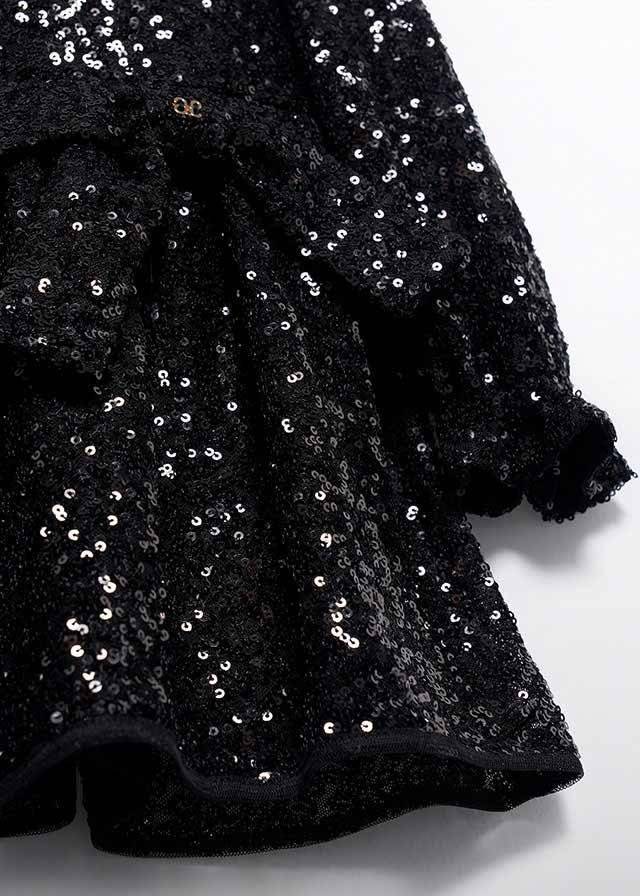 Dress Glitter Black - Abel & Lula