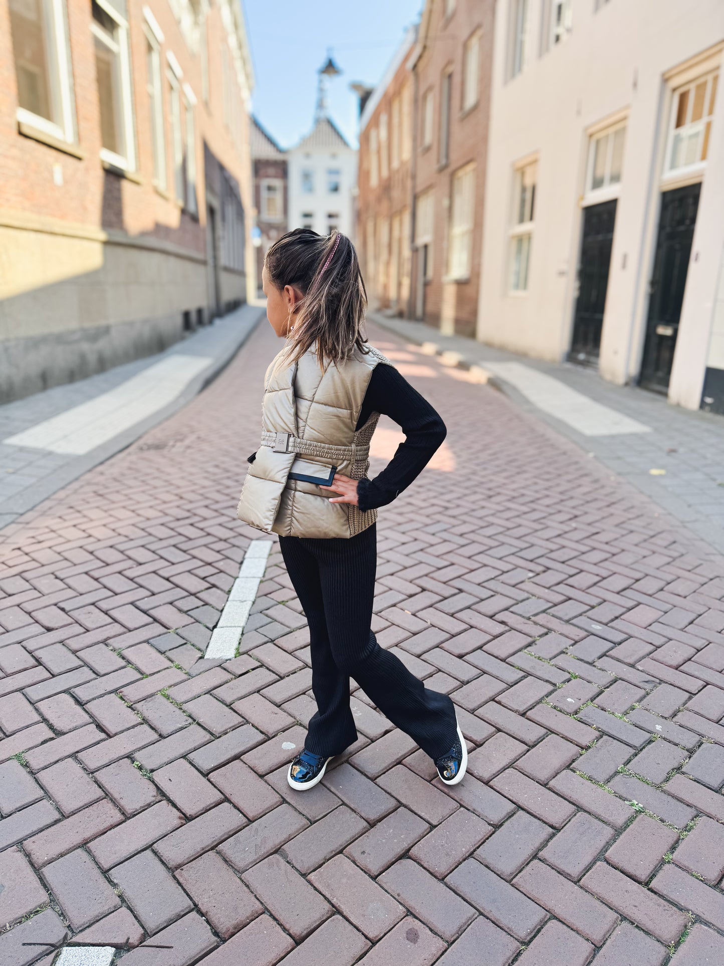 Vest Padded Brown - Abel & Lula