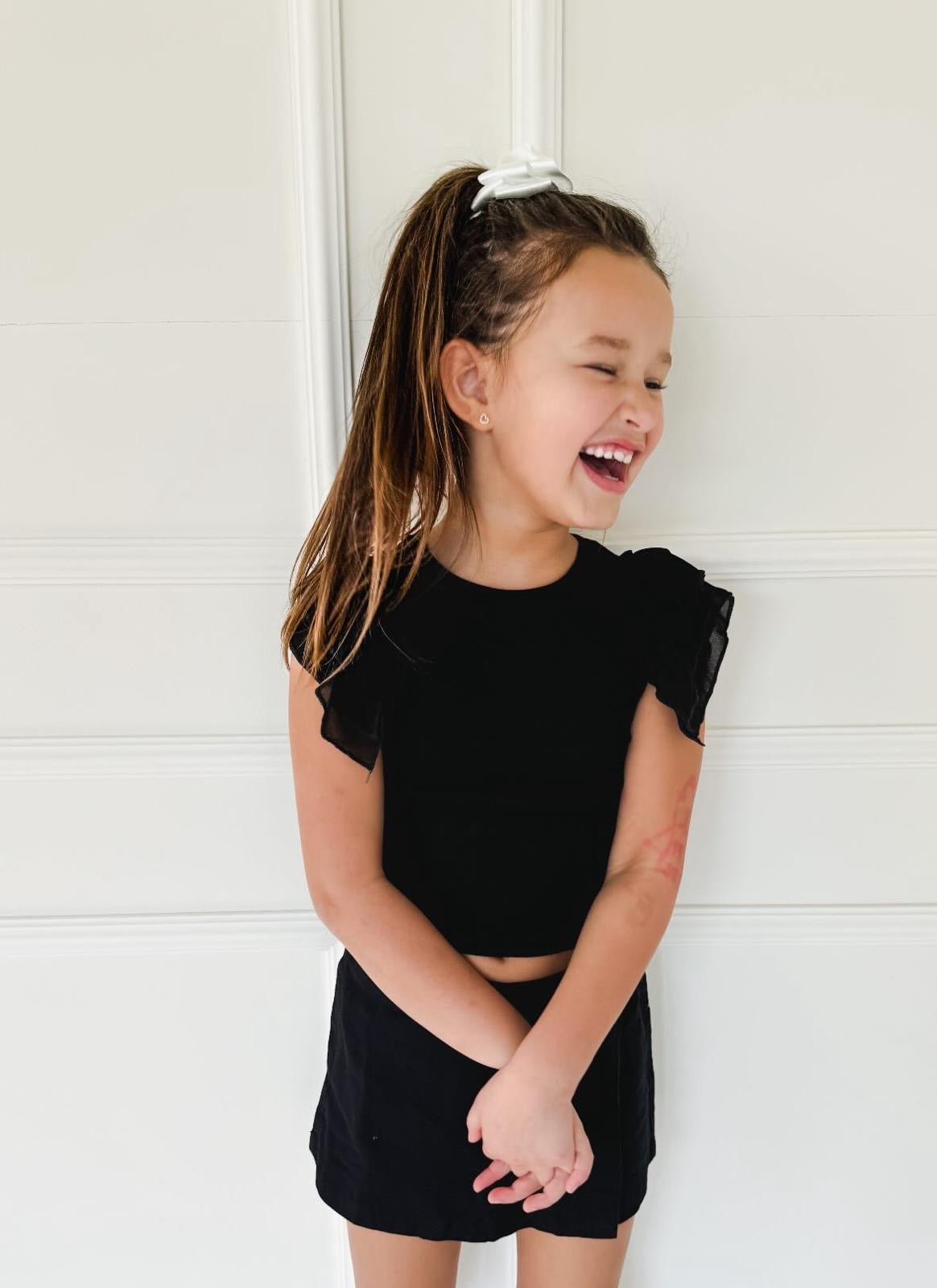 Black Ribbed Shirt - Mayoral