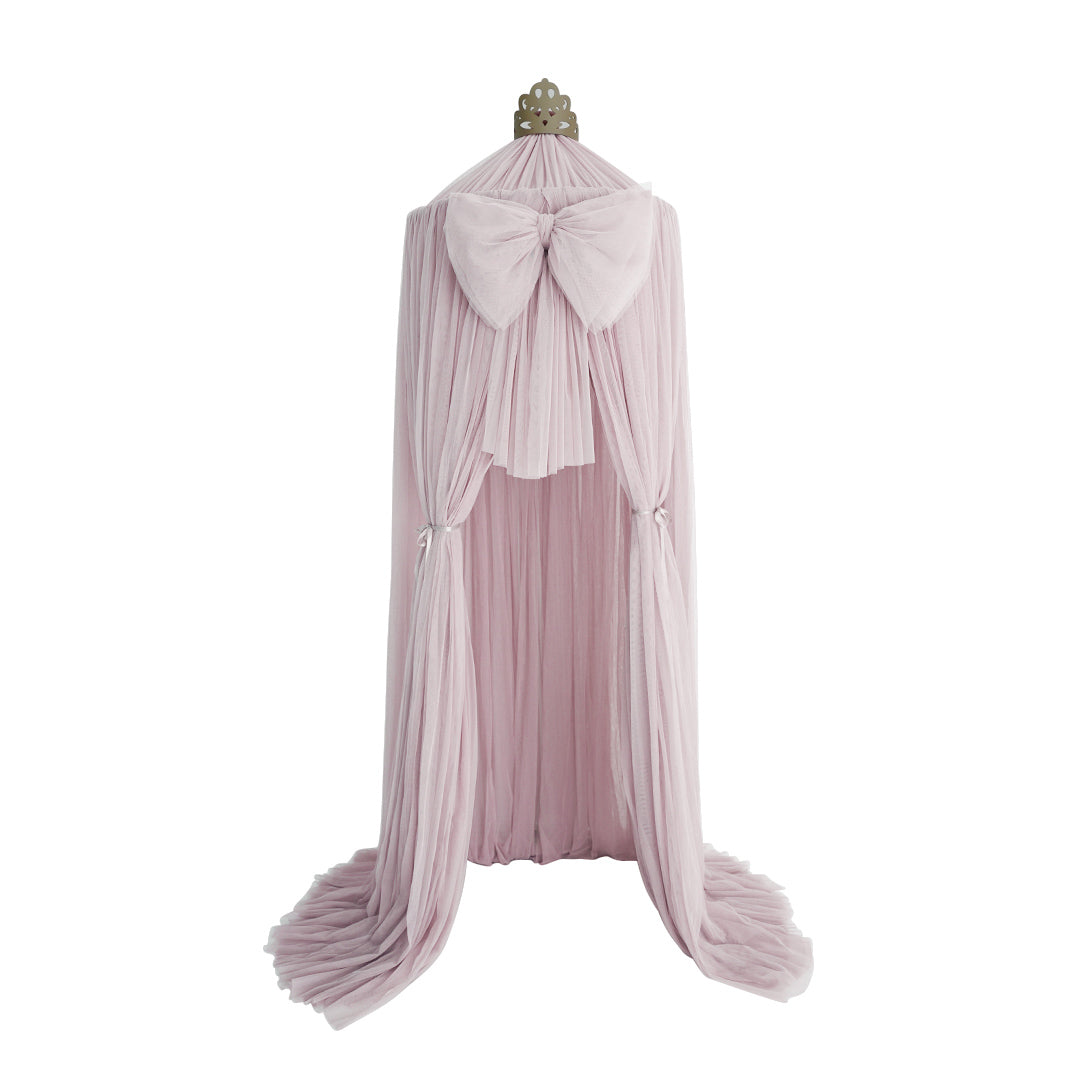 Dreamy Canopy Big Bow - Pale Rose