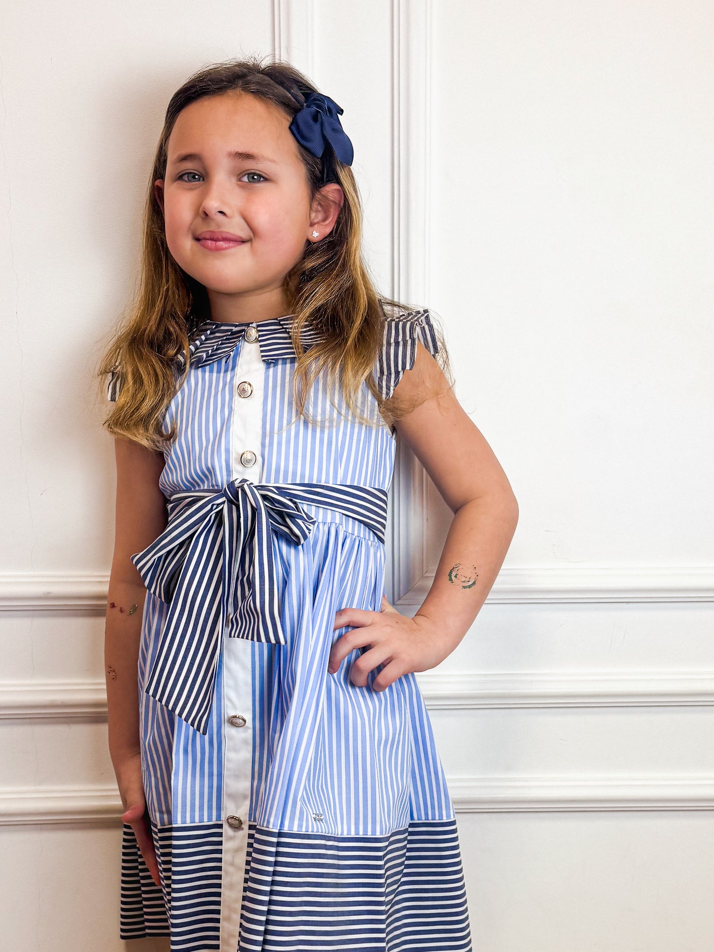 Dress Marine Bow - Patachou