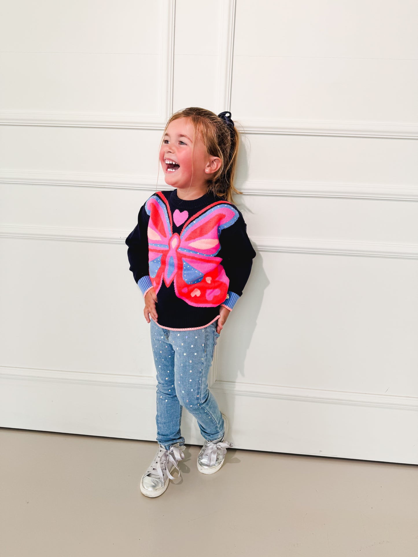 Sweater Butterfly - Billie Blush
