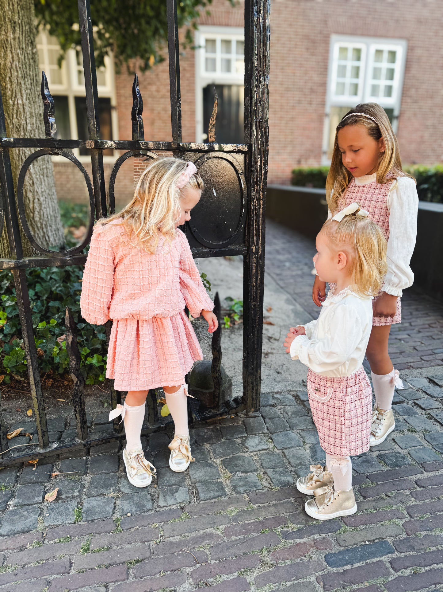 Bermuda Set Pink - Abel & Lula