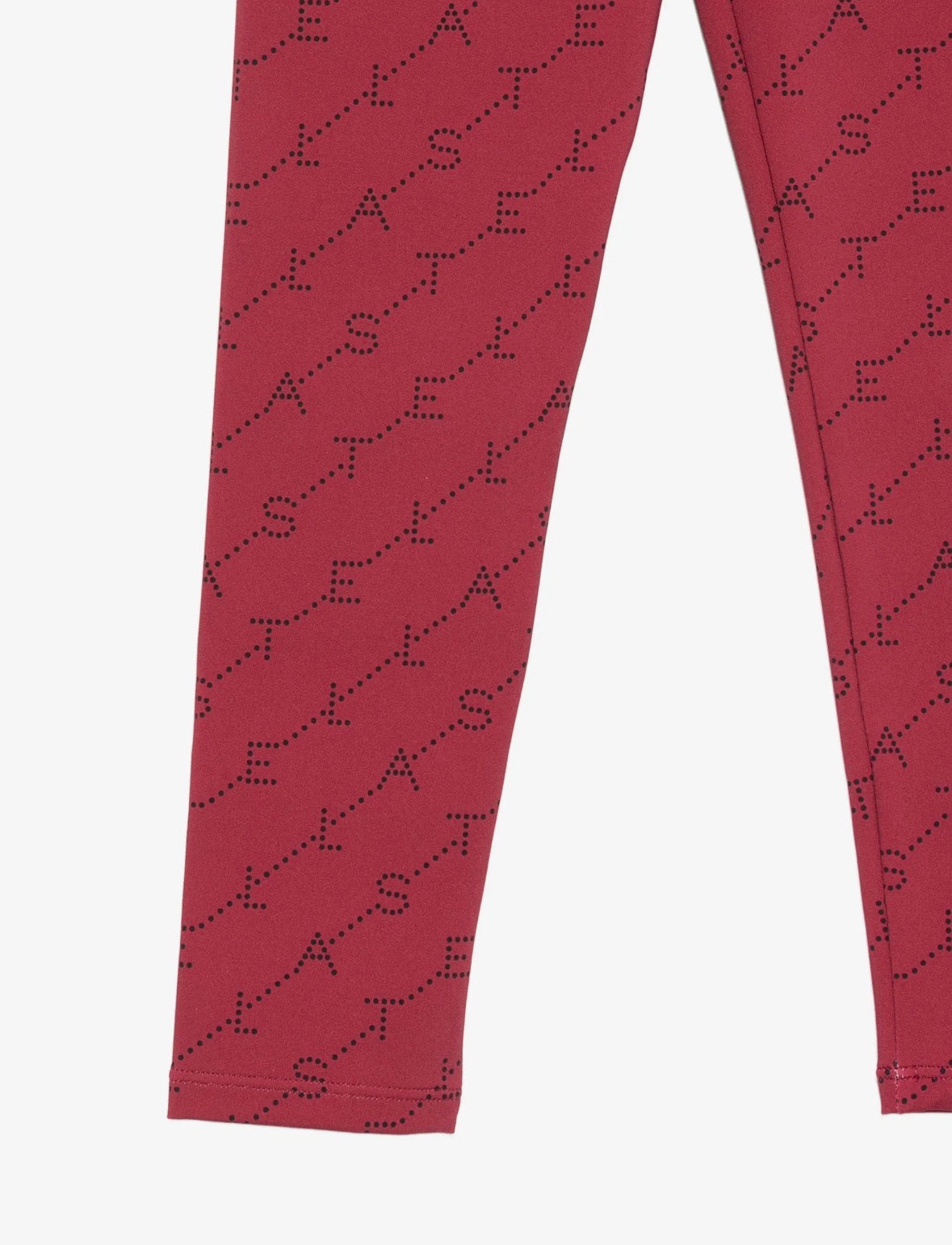 Legging Logo Rood - StellaMcCartney