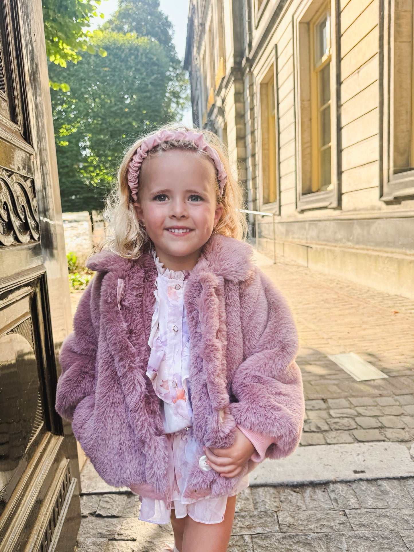 Faux Fur Bomber - Petite Zara