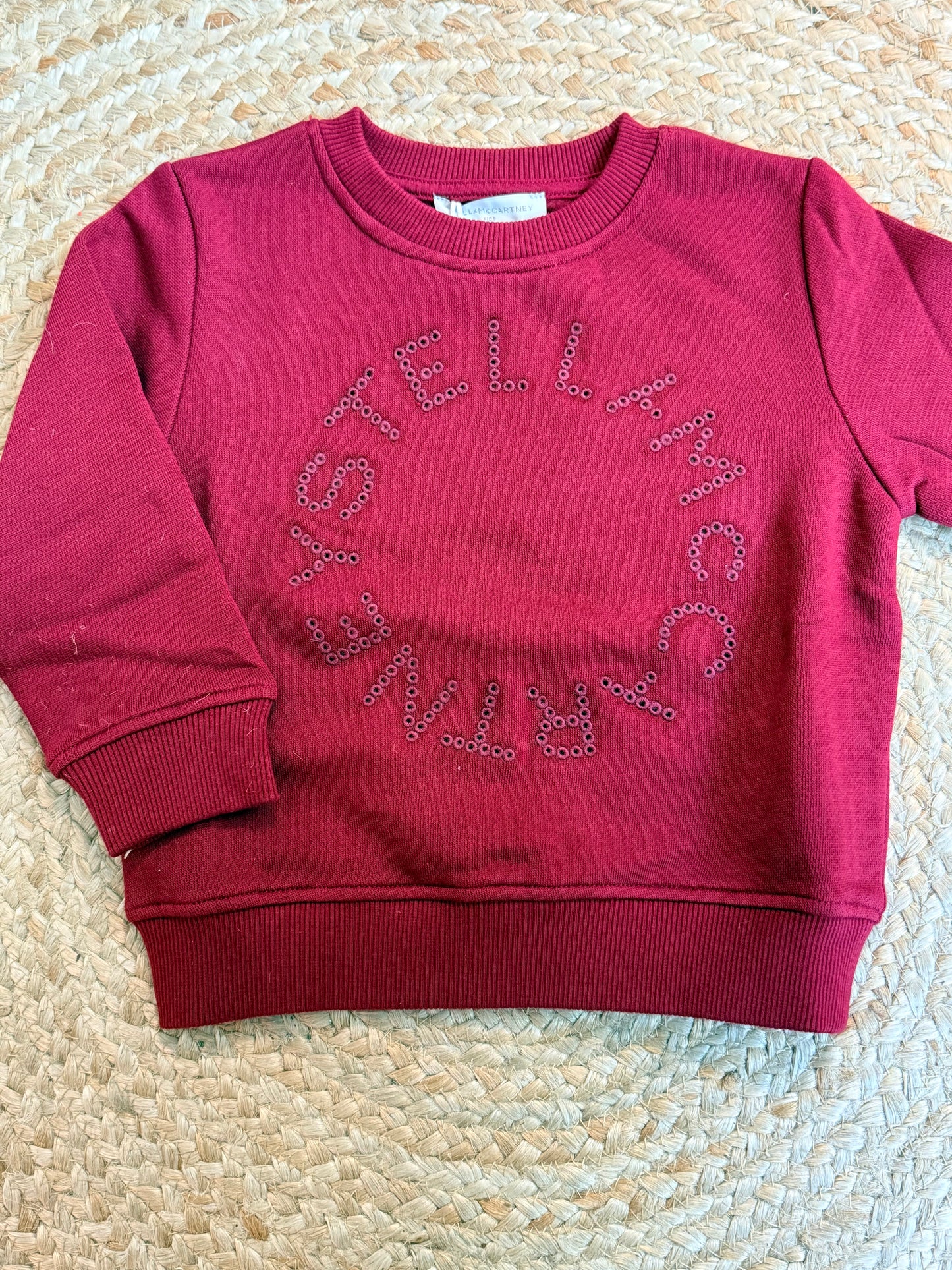 Trui Logo Bordeaux - Stella McCartney