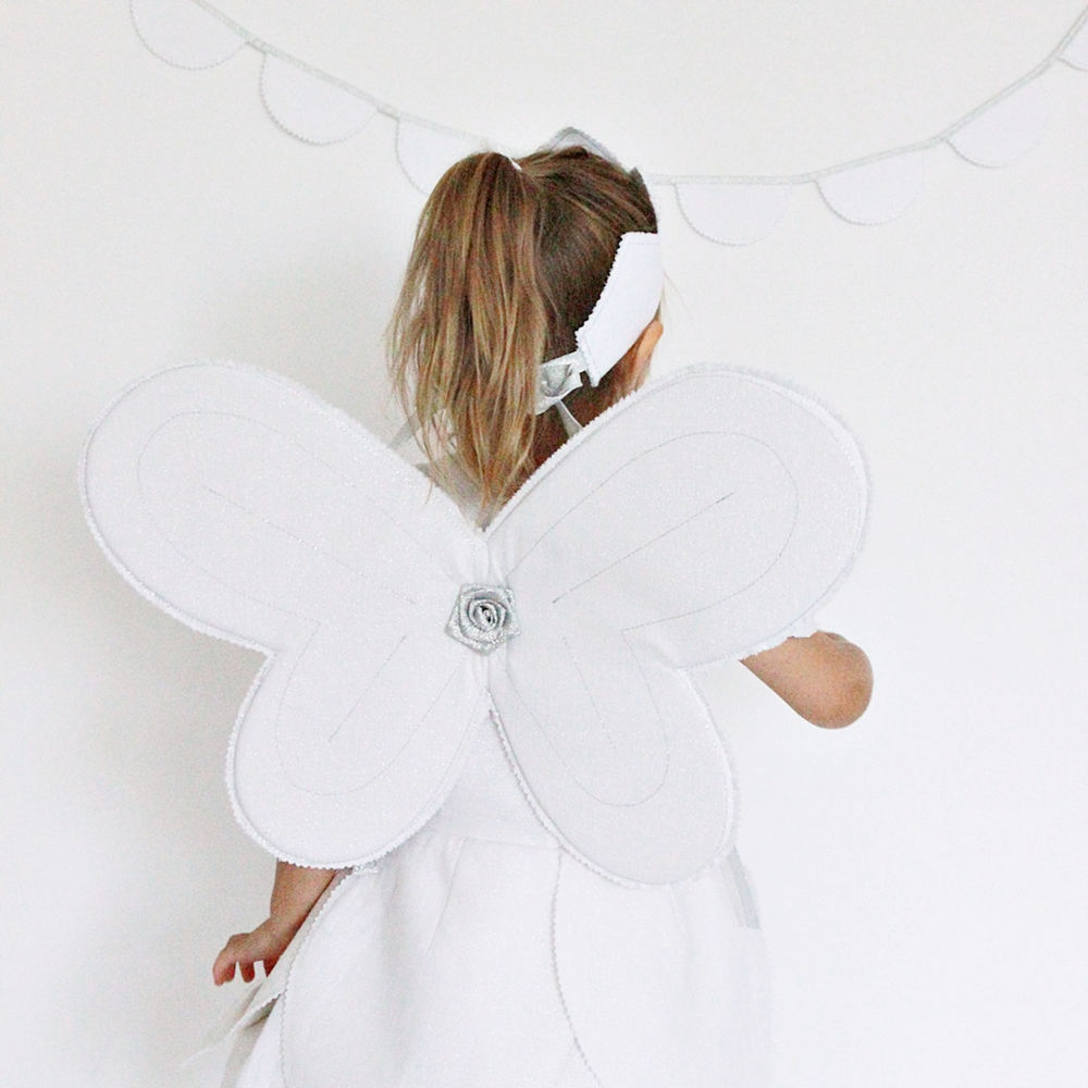 Wings White Silver - Cotton & Sweet